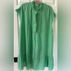 & Other Stories Mint Green Textured Dress